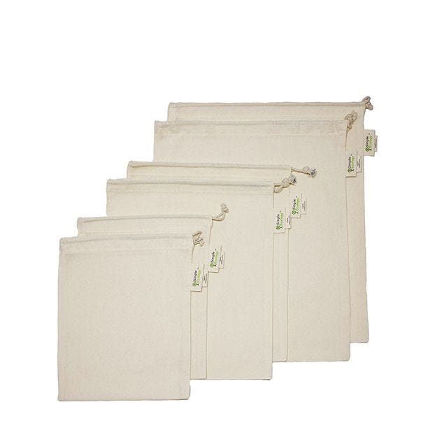 Simple Ecology Reusable Muslin Produce Bags 