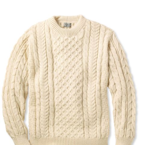 Chris Evans Sweater: Buy the Knives Out Stars' Cream Colored Cable-Knit