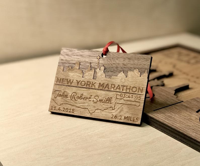 New York Marathon Ornament