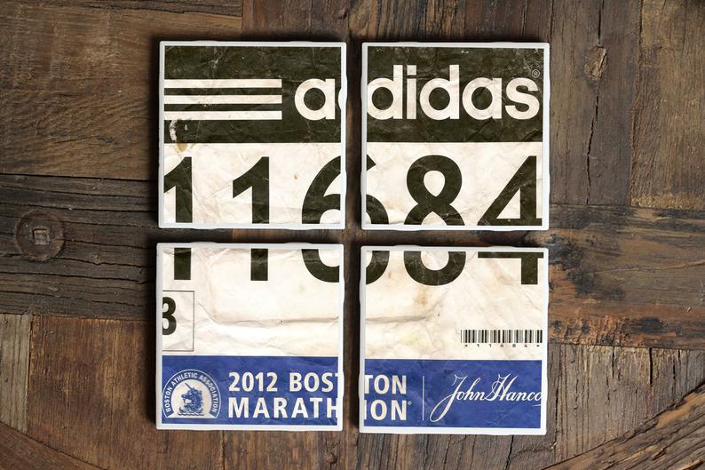 Race Bib Coasters