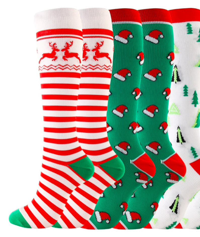 Christmas Compression Socks