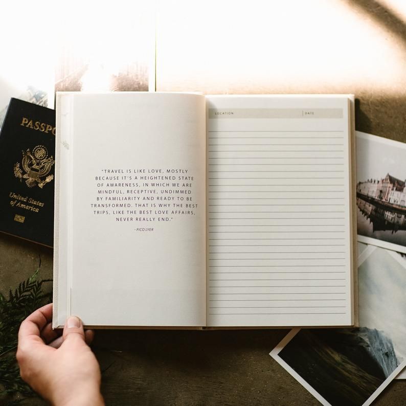 The 15 Best Travel Journals to Bring on Vacation - Trip Diaries