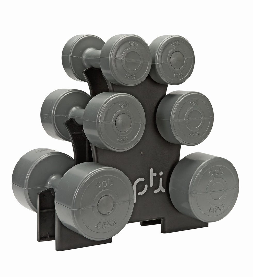 Opti Dumbbell Tree Set 