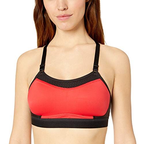 Ghost Classic Racer Back Sports Bra, Coral, XS
