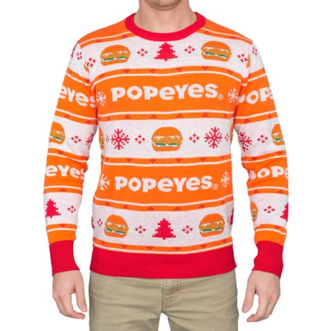 popeyes chicken sweatshirt