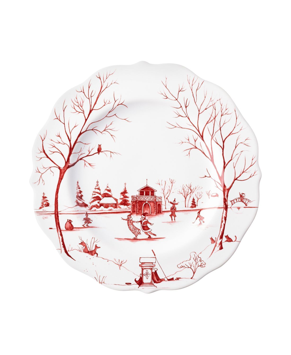 Country Estate Winter Frolic Plate