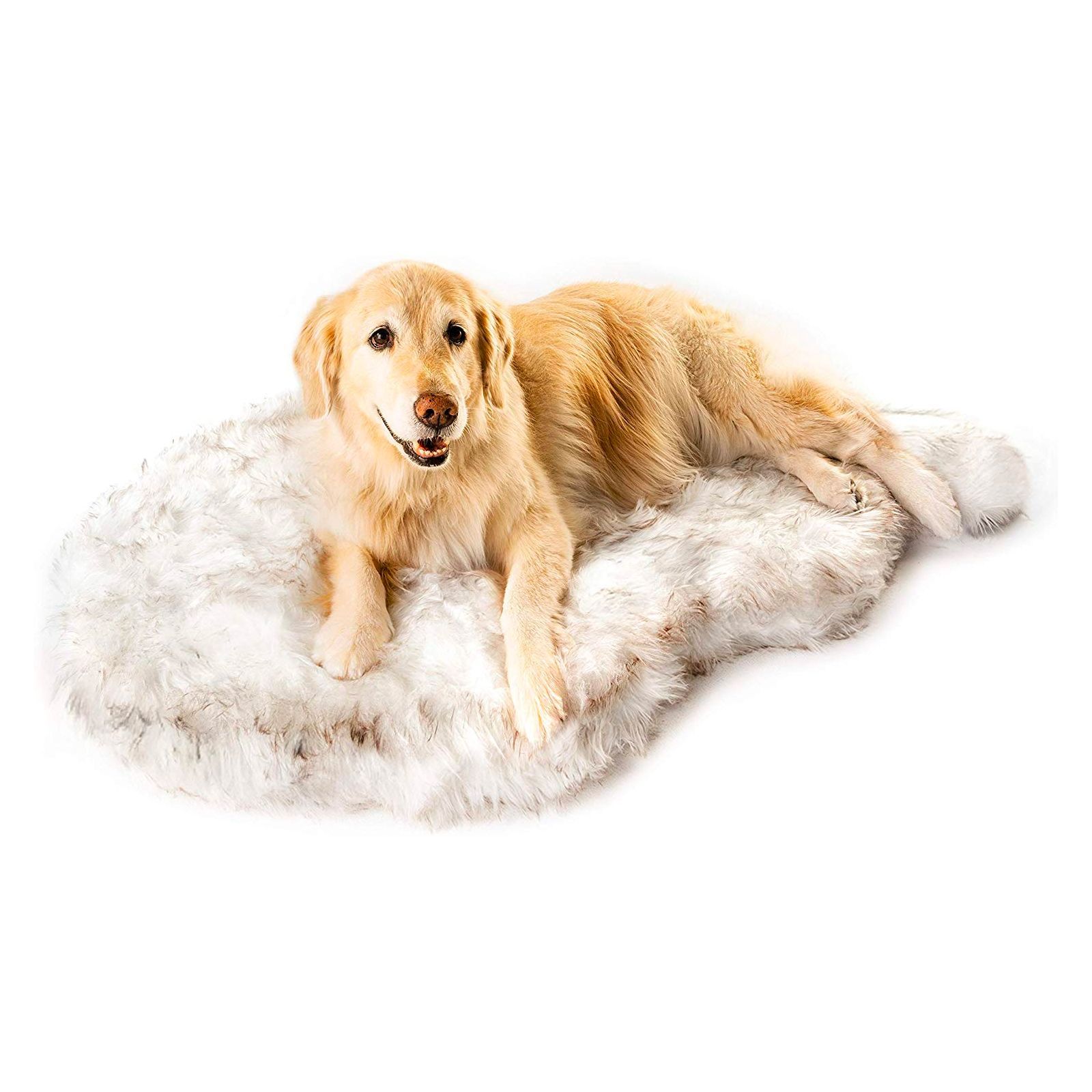 Treat A Dog Puprug Faux-Fur Memory-Foam Orthopedic Bed