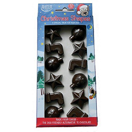 Hatchwell's Christmas Carob Shapes for Dogs