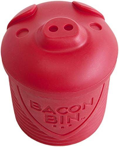 Bacon Bin Grease Strainer and Storage 