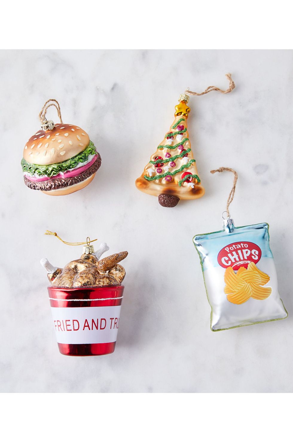 Vintage-Inspired Food Ornaments