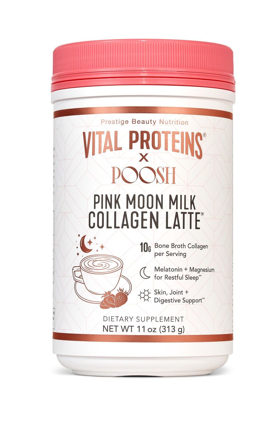Pink Moon Milk Collagen Latte