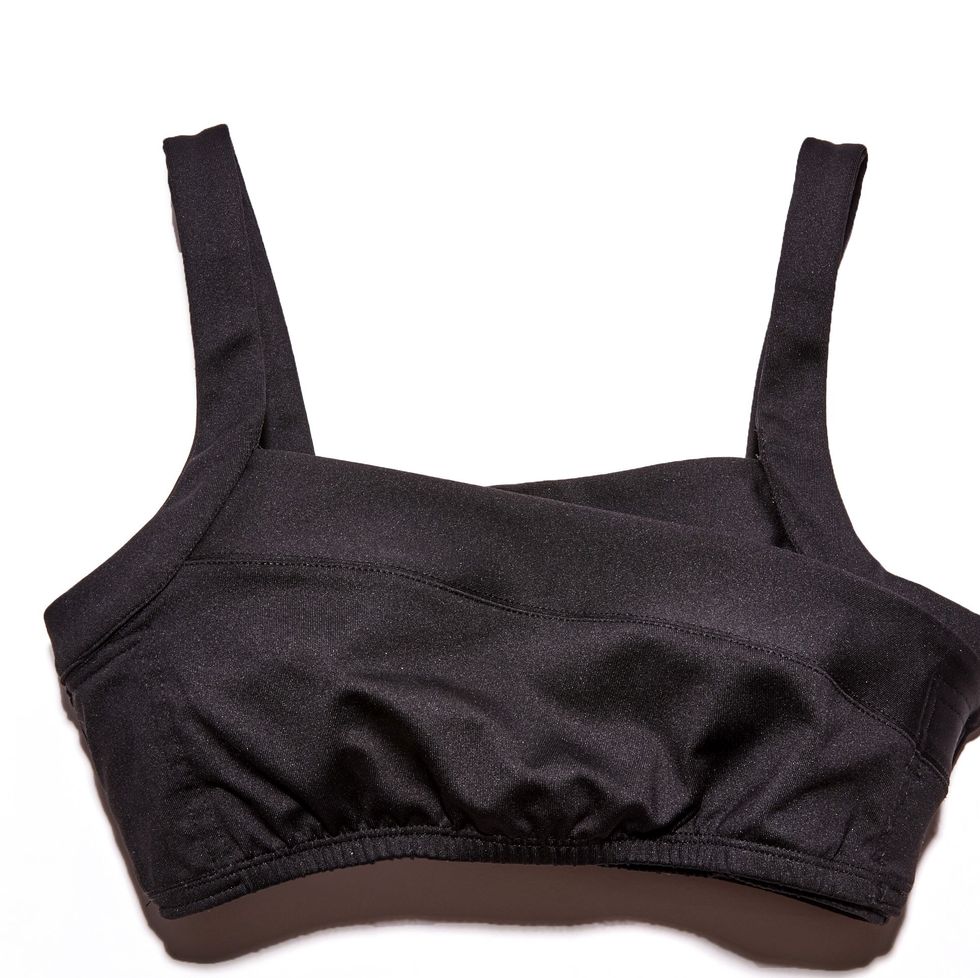Buy MISS MOLY Women's Neoprene Compression Vest Crop Top Sports Bras Black  L at