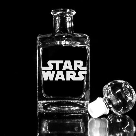 Star Wars whiskey Decanter Glass Set Case