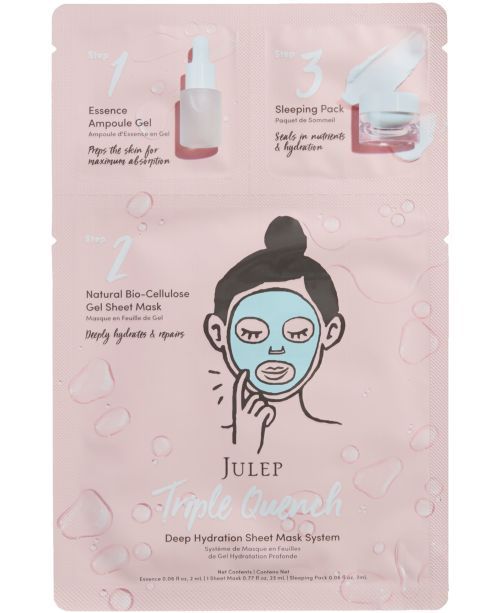 Triple Quench Deep Hydration Sheet Mask System