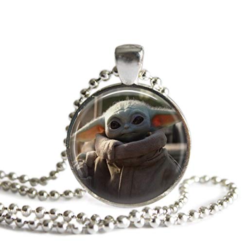 1-Inch Silver Plated Pendant Necklace or Keychain