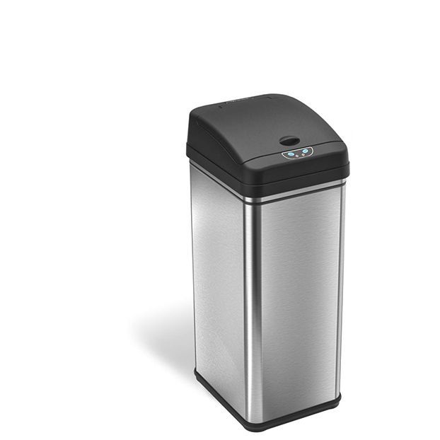iTouchless Stainless Steel Automatic Trash Can 