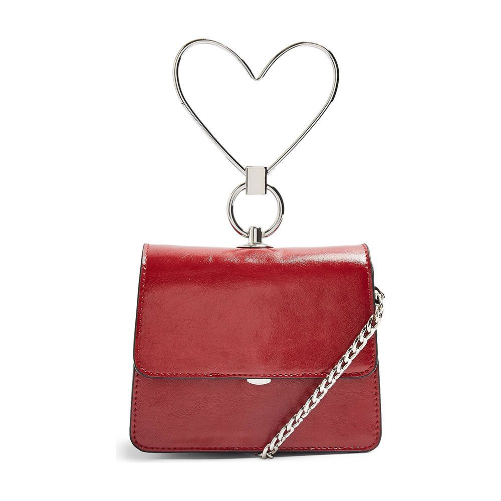 heart shaped bag topshop