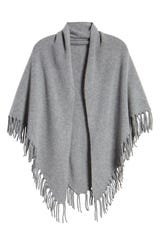 Halogen Fringe Cashmere Blanket Scarf