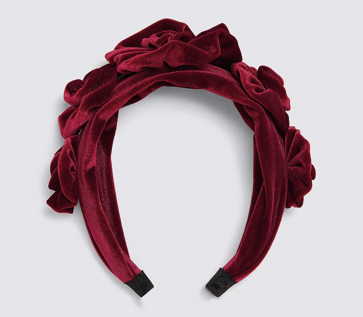 Zara Velvet Floral Headband