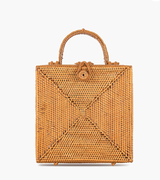 Bembien Stella Rattan Box Bag