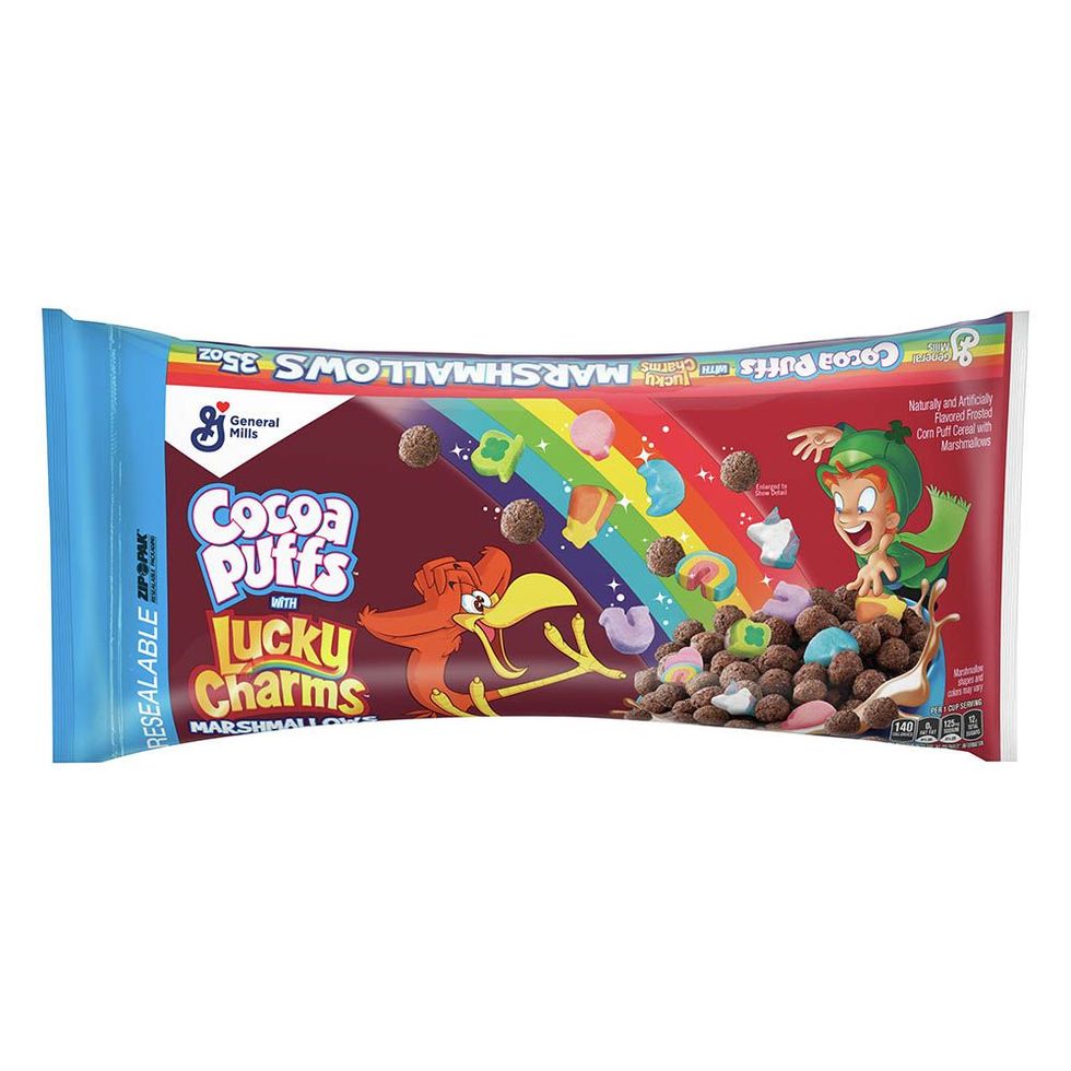 Lucky Charms Chocolate Cereal, 11 Ounce Box -- 12 per case