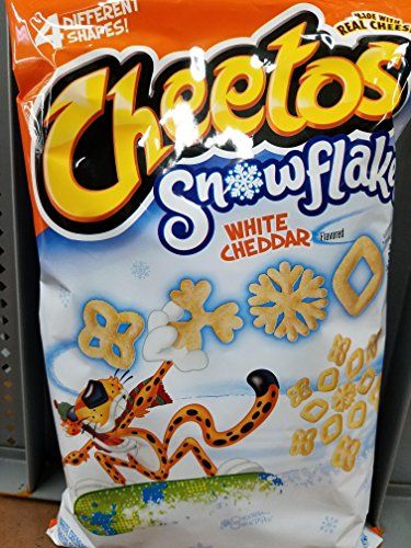 White Cheddar Snowflake Cheetos Are Here