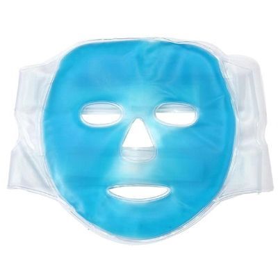 Cooling Full Face Gel Mask, Ice Mask for Puffy eyes – Relaxation & Thermal Relief – Use Hot or Cold to relieve Stress and Tension
