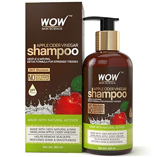Shampoo organico naturale all'aceto di mele
