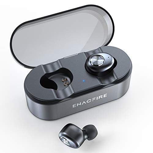 Wireless Waterproof Headphones With AptX Stereo Sound and Wireless Charging Case