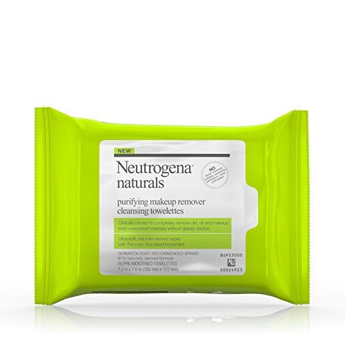 Naturals Purifying Makeup Remover Facial Cleansing Towelettes 