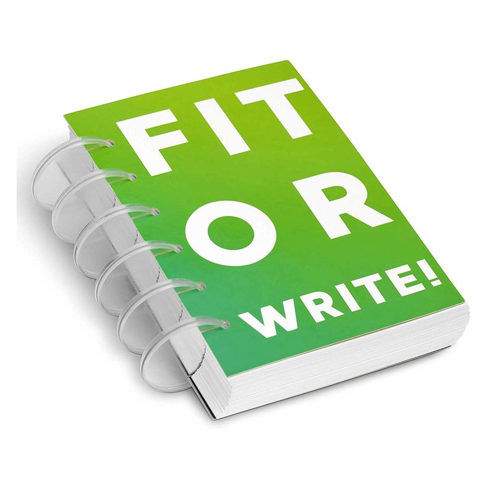 Fit Or Write! Six Month Fitness Journal and Mobile App 