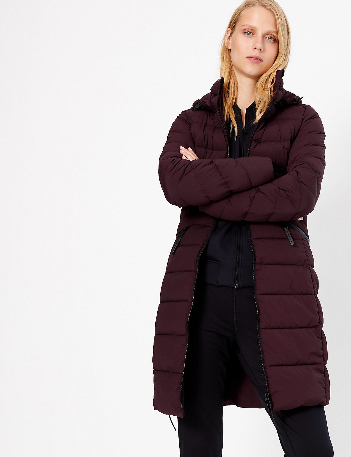 Comfort Stretch Padded Coat | GOODMOVE | M&S Comfort Stretch Padded Coat | GOODMOVE | M&S