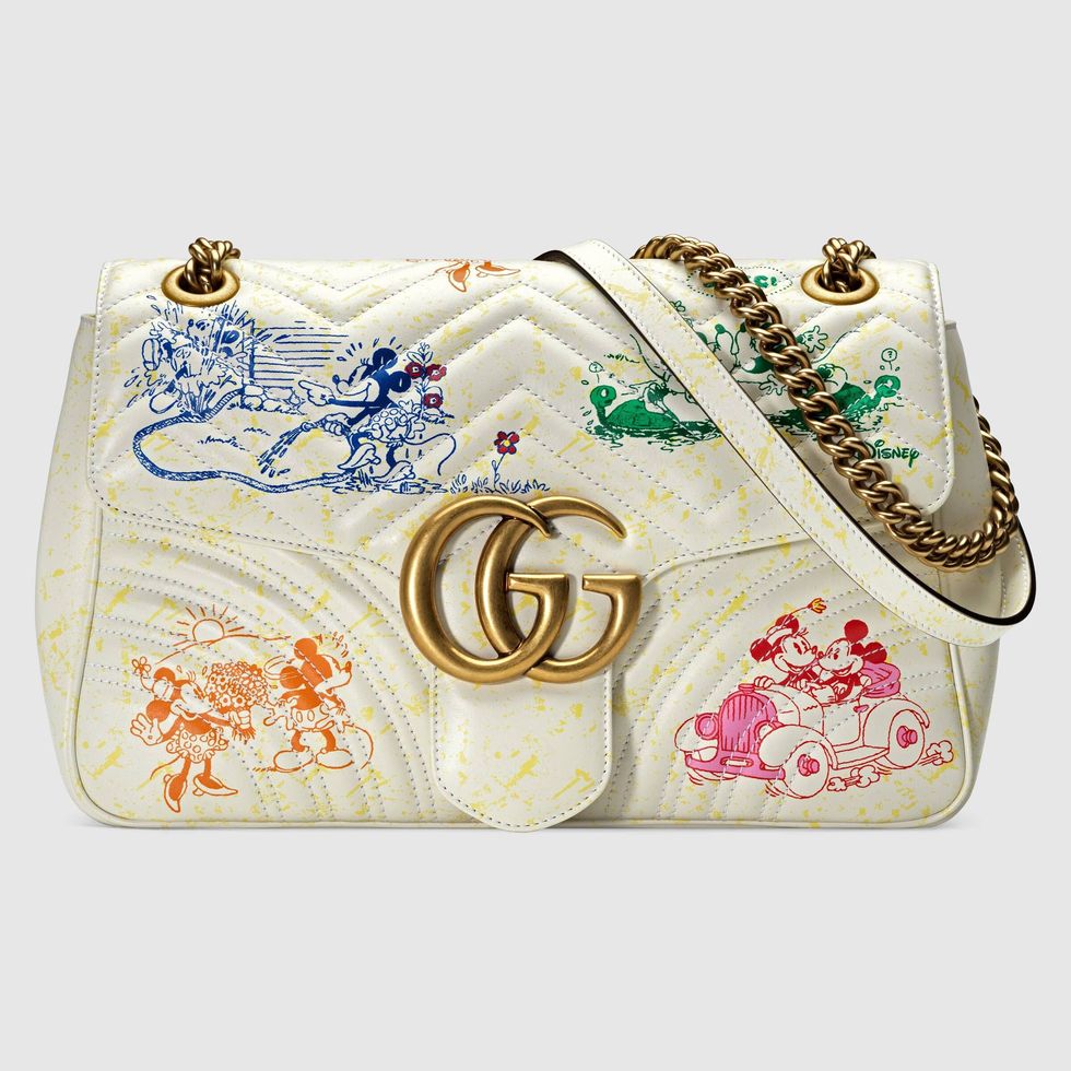 Online Exclusive Disney x Gucci GG Marmont medium shoulder bag