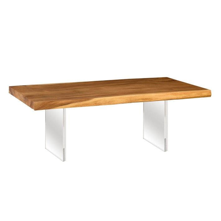 Wilton Live Edge Dining Table, Natural