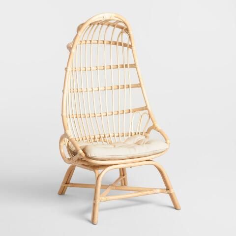 Natural Rattan Fallon Cocoon Chair