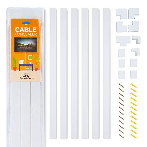 Cable Concealer On-Wall Raceway Kit