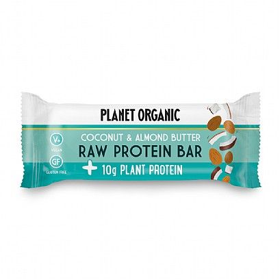 Planet Organic Raw Protein Bar Almond Butter & Coconut (50g)