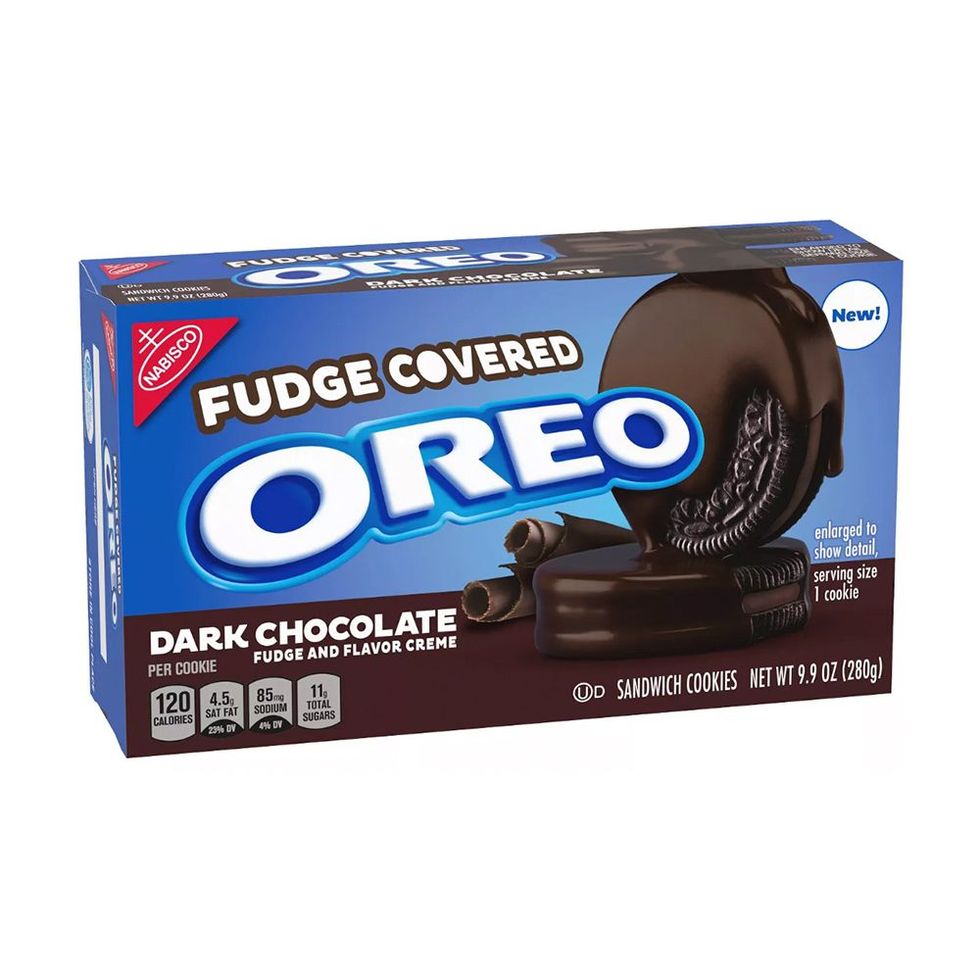 Oreo Fudge-Covered Dark Chocolate Cookies