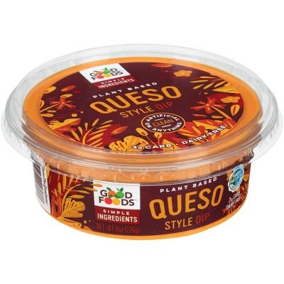 Good Foods Queso Style Dip, $5.89