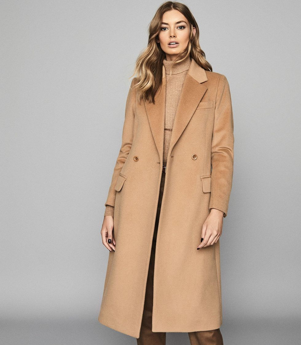 Inspired By Meghan Markle in Camel and Brown - Sydne Style