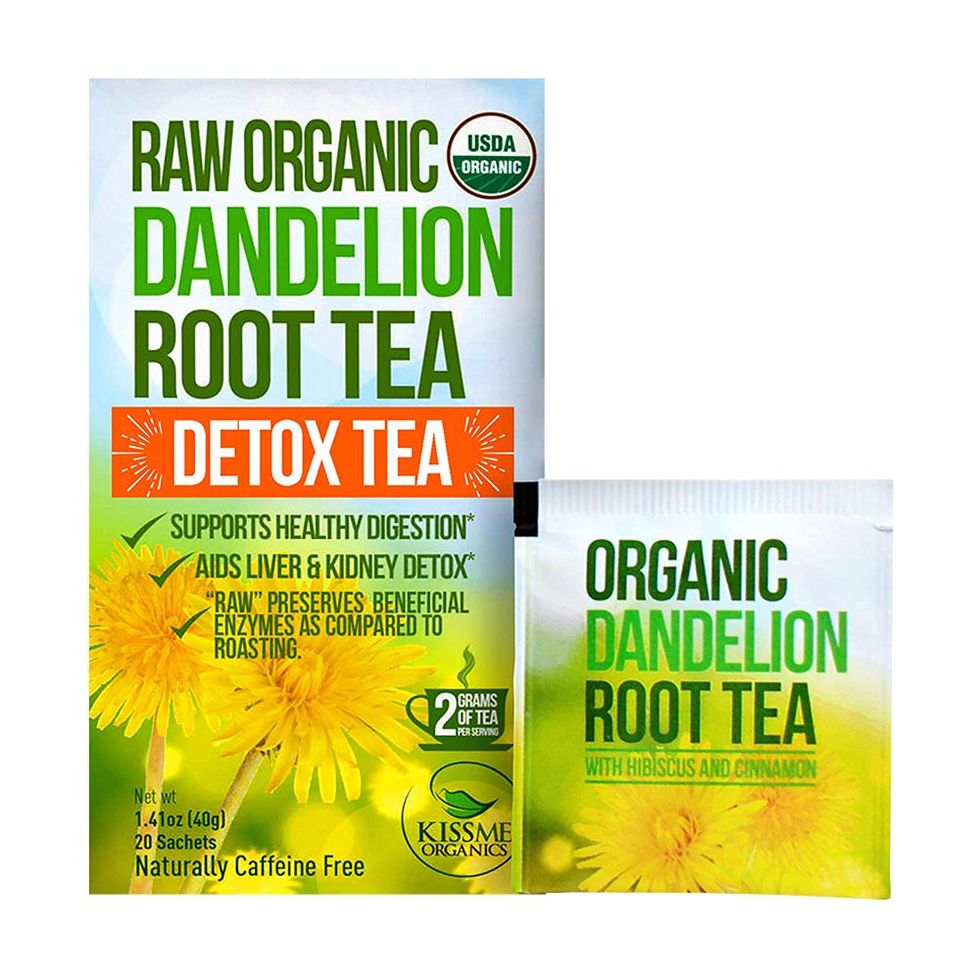 Kiss Me Organics Dandelion Root Herbal Detox Tea