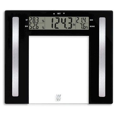 Weight Watchers® Glass Body Fat Scale