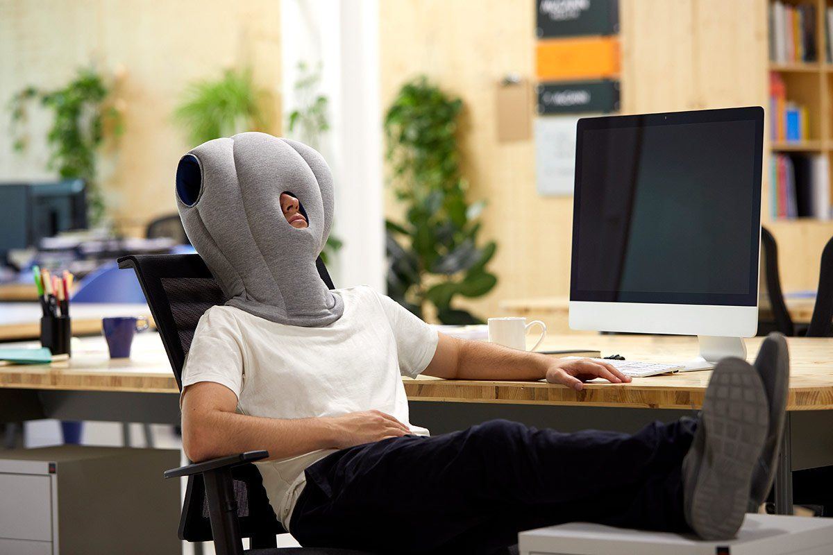 ostrich sleeping pillow