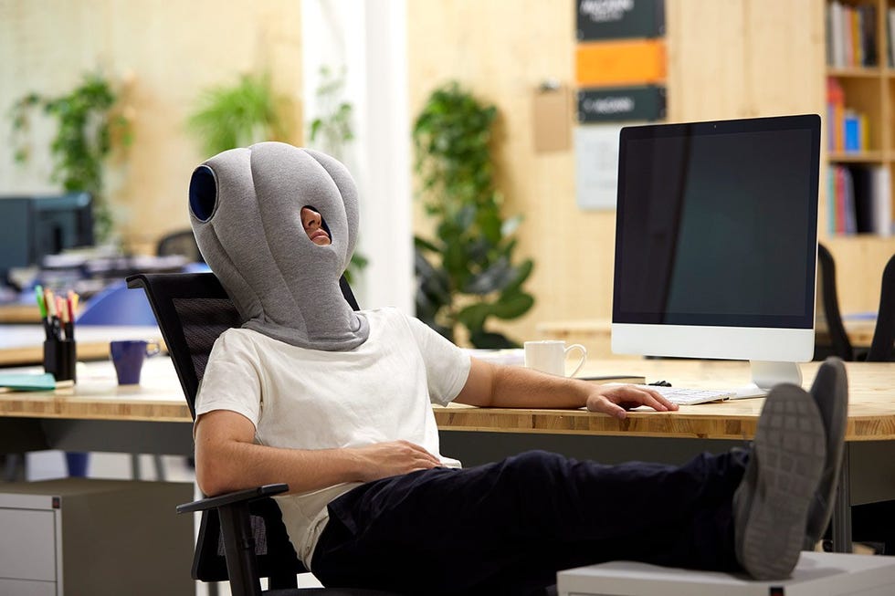 The Ostrich Pillow: Nap Anywhere, Anytime