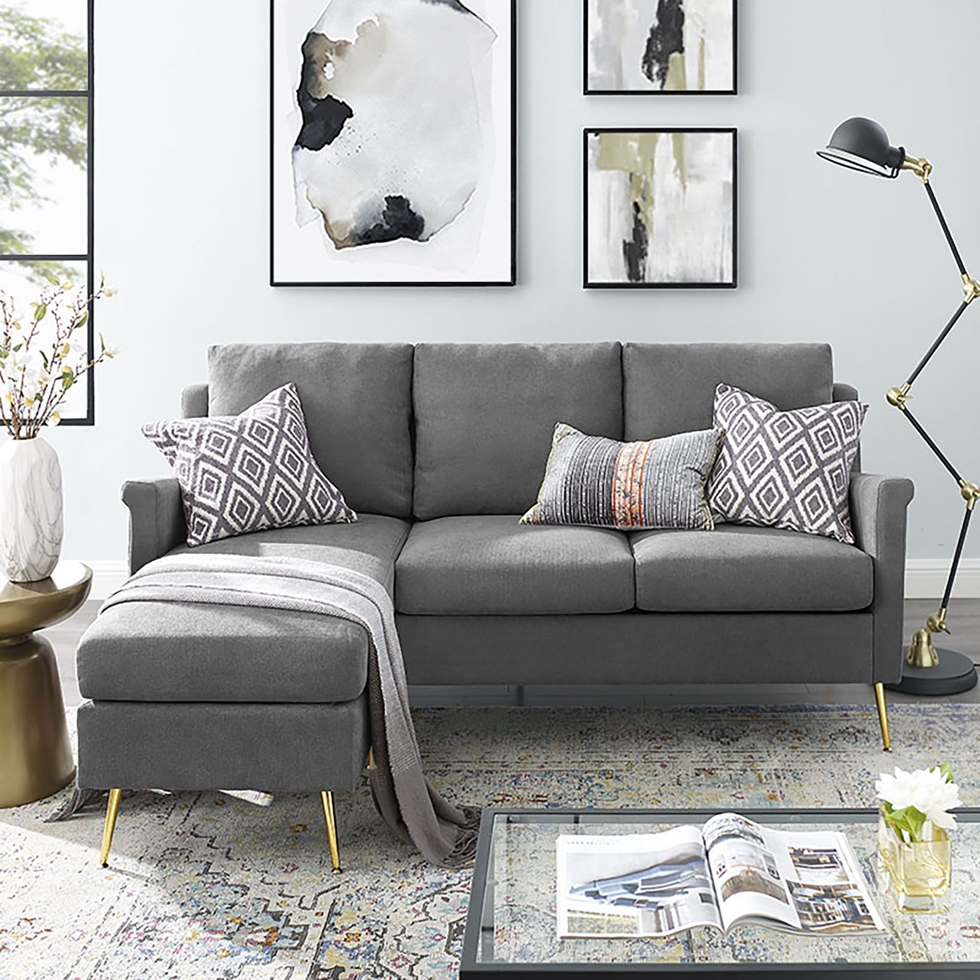 12 Best Sectionals For Small Spaces Small Sectional Sofas