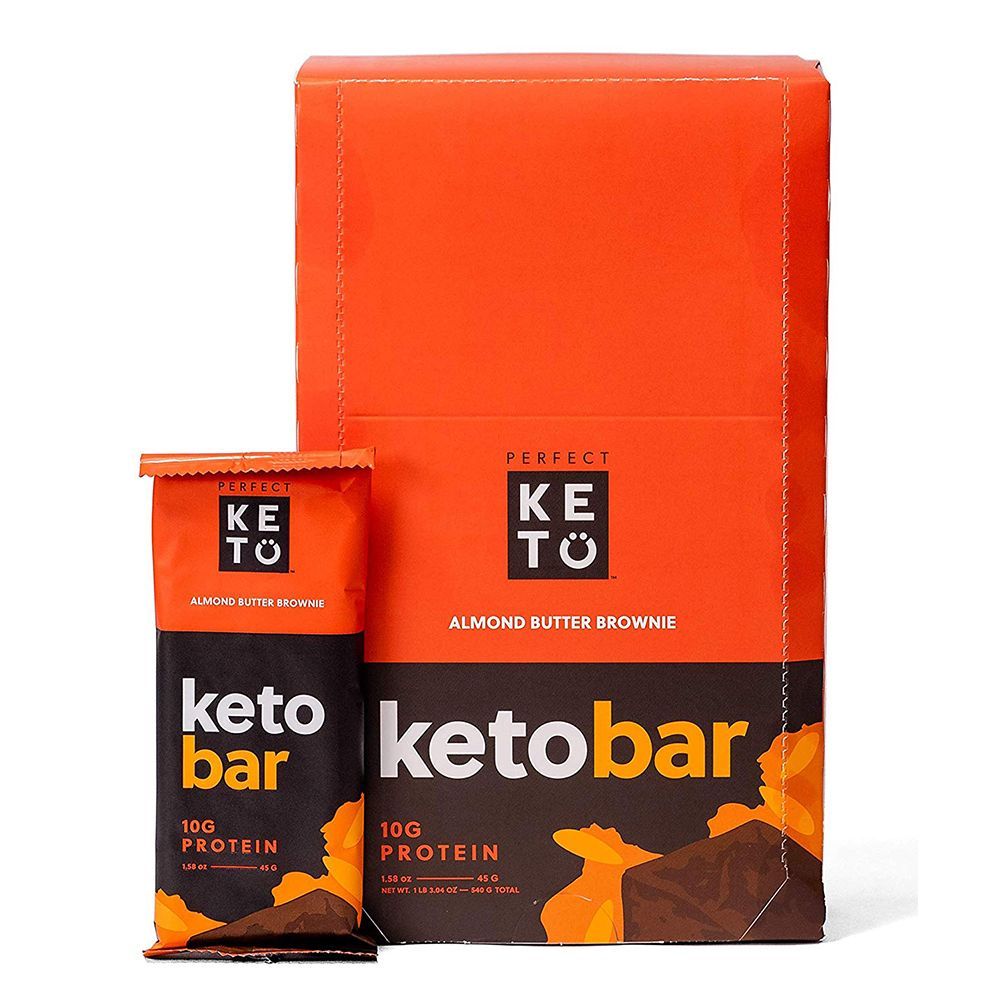 Perfect Keto Almond Butter Brownie Bar (12-Pack)