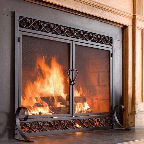 15 Best Fireplace Screens For Winter 2020 Decorative Fireplace Screens