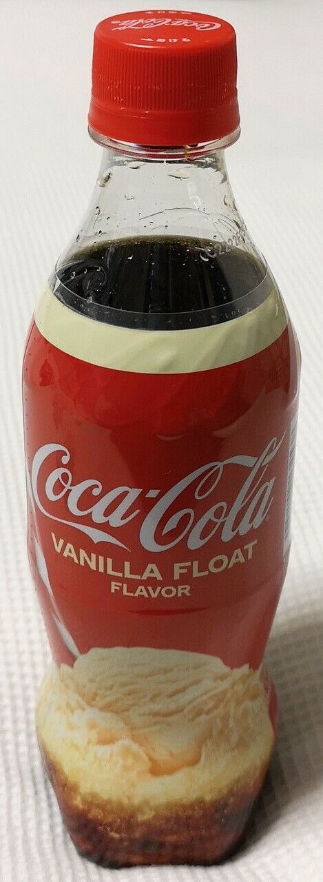 Coca-Cola New Limited Full Bottle VANILLA FLOAT FLAVOR