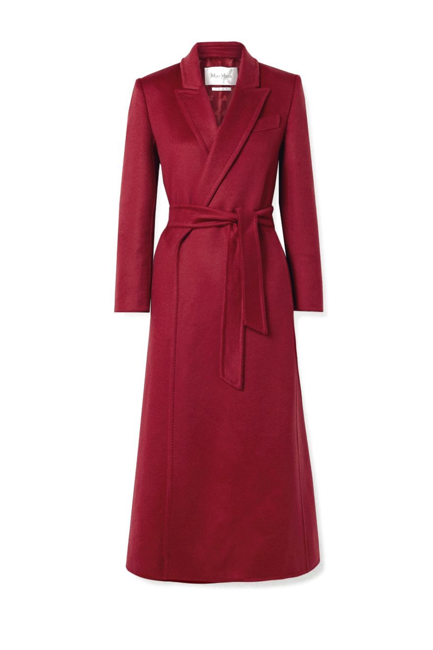 Kriss Belted Cashmere Coat
