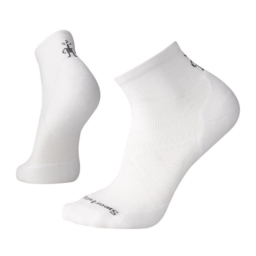 mens thin white ankle socks